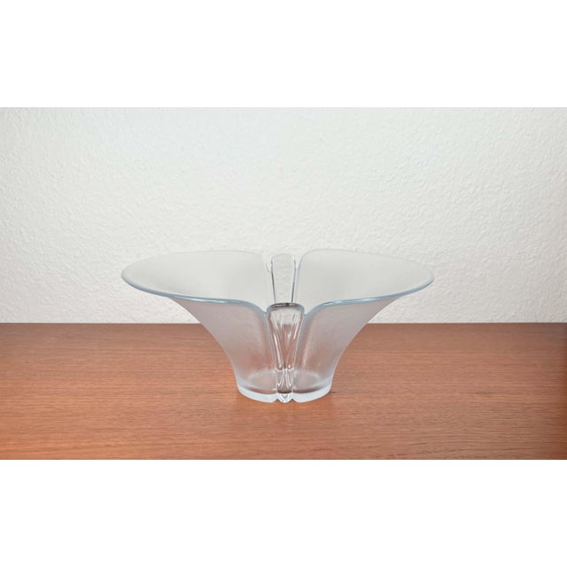 Vintage Danish Glass Bowl from Holmegaard, 1970s For Sale - Image 3 of 18