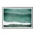This photographic print by Southern California-based photographer Mo Gambill overlooks a dramatic cresting wave in the...