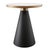 Brimming with refinement, this eye-catching design shows off an elevated white marble top elegantly bordered in gold and...