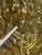 Antique French Style Rococo Mantel Clock Case Gilt Brass For Sale - Image 9 of 12