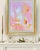 1980s Abstract Painting Pink #3 on Stretched Canvas For Sale - Image 4 of 16