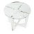 Acrylic Oval Side Table For Sale - Image 4 of 8