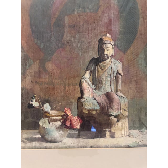 Mid 20th Century When Autumn Is Here by Hovsep Pushman – Vintage Framed Offset Lithograph, Mid-Century Tranquil Art For Sale - Image 5 of 10