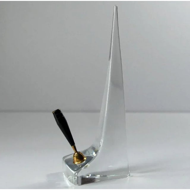 1950s Mid-Century Pen Holder from Daum, 1950s For Sale - Image 5 of 9