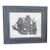 Vintage Framed Nautical Ship Block Print, Signed For Sale