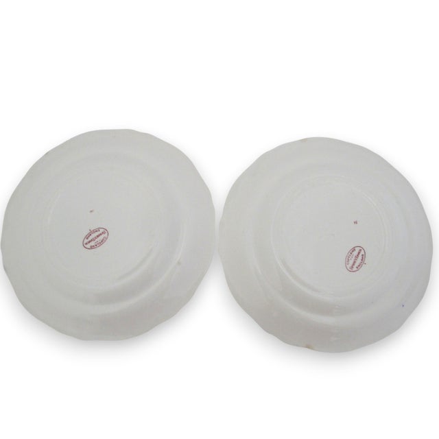 Copeland Spode Tower Pink Pastoral 7 3/4" Salad Plate Set of 5 For Sale - Image 9 of 10
