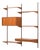Teak Wall Unit with Desk by Kai Kristiansen for FM Mobler, 1960s, Set of 9 For Sale