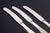 Evald Nielsen, three lunch knives. Model number 14. Elegant lunch knives in sterling silver and stainless steel. Model...