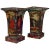 Tole Peinte Beaker-Form Jardinieres - a Pair For Sale