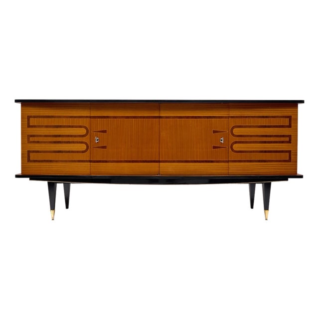 Period Mid-Century Modern Buffet, French, Rosewood, 1950s For Sale