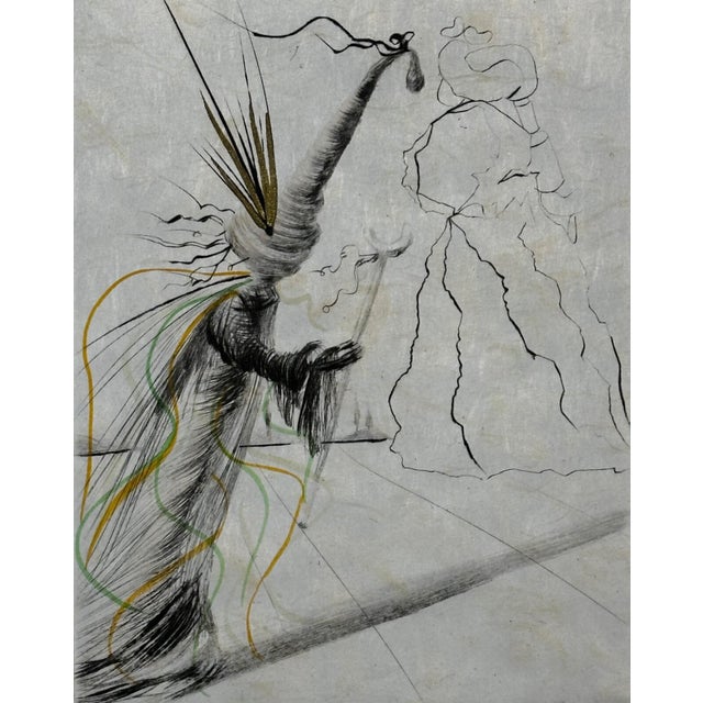 ARTIST: Salvador Dali TITLE: The Magicians L'Illusioniste MEDIUM: Etching SIGNED: Hand Signed PUBLISHER: Editions...