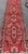 Textile Vintage Lilihan Runner With Red Field and Bold Floral Medallion Design For Sale - Image 7 of 13