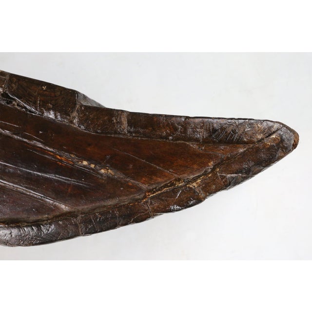 Wabi-Wabi Handmade Wooden Trough or Vessel, France, 19th Century For Sale - Image 5 of 13