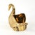 Vintage Hollywood Regency Large Brass Swan Planter Pot For Sale In Rochester - Image 6 of 15
