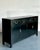 Vintage Asian Black Lacquered Credenza For Sale - Image 10 of 14