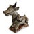Nandi Cow in Carved and Lacquered Wood For Sale - Image 3 of 9