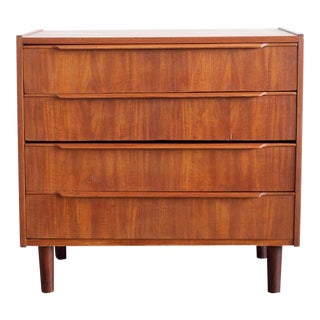 Teak Four Drawer Dresser For Sale
