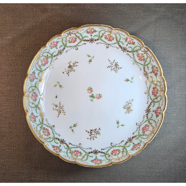 Early 19th Century Old Paris Porcelain Bowl, Marked "Nast" For Sale - Image 11 of 11
