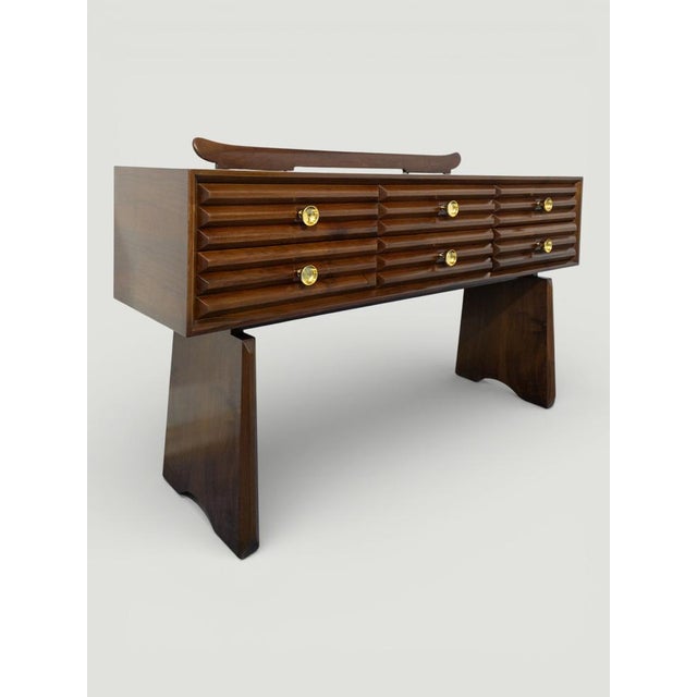 Mid-Century Modern Italian Wooden Sideboard by Paolo Buffa, 1940s For Sale - Image 6 of 18