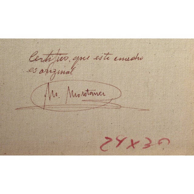 Miguel Montaner The Letter, c.1970 For Sale - Image 12 of 12