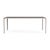 Brown Jordan Brown Jordan Kantan Aluminum 43" x 77" Rectangle Dining Table, Dove frame For Sale - Image 4 of 11