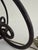 1960s Vintage Wrought Iron Scrollwork Table Lamp For Sale - Image 5 of 12