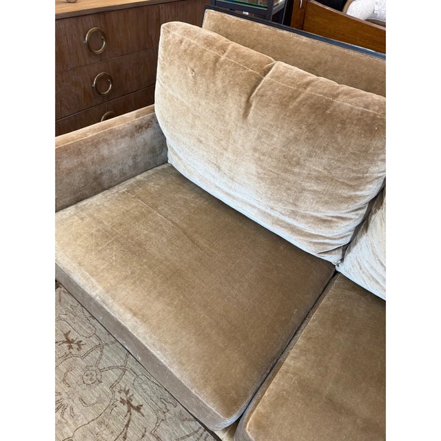 Gold William Switzer Lucien Rollin Collection Canape Apollon Settee For Sale - Image 8 of 11