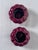 Vintage Art Deco Robinson Ransbottom American Art Pottery Burgundy Ceramic Tea Pot Set For Sale - Image 10 of 12