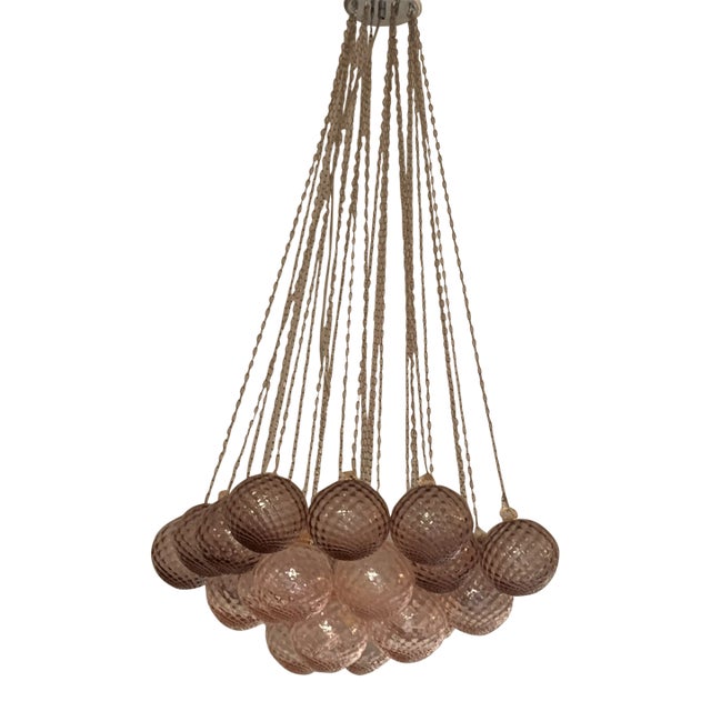 Murano Glass Sputnik Chandelier Venini Style For Sale