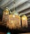 Vintage Brass Chandelier With Colorful Glass Beads For Sale - Image 9 of 12