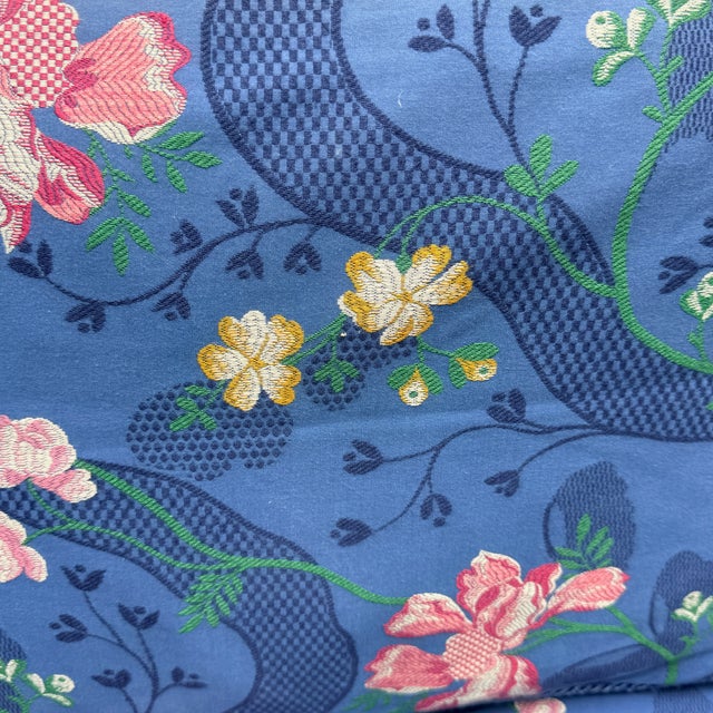 Sherrill Furniture Vintage Sherrill Floral Sofa For Sale - Image 4 of 9