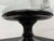 Contemporary Mahogany Pedestal Dining Table With Glass Table Top For Sale - Image 10 of 12