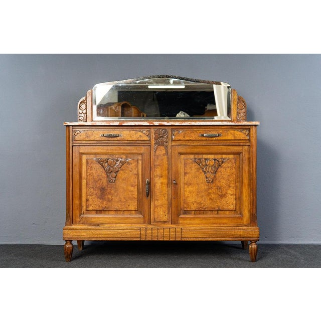 Object: sideboard/sideboard Era & style: Art Deco - France - first half of the 20th century Features - elegant, fine and...