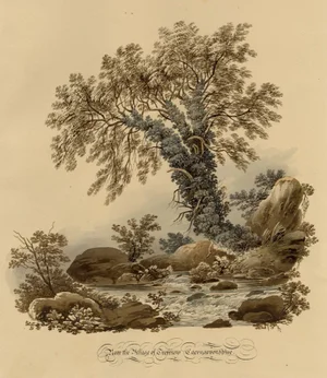 Near the Village of Trefriw, Caernarfonshire, Wales, 1832, Watercolour