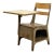 Antique Industrial Kids School Desk Adjustable Vintage Cast Iron Wood For Sale
