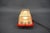 Space Age Wall Lamp with Red Plastic and Glass, Czechoslovak, 1970s For Sale - Image 10 of 11