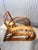 Paul Frankl Fully Refurbished, Double Tear-Drop Stacked Rattan Bamboo Sofa and Chair Living Room Set. Mid-Century, Rattan in the Manner of Paul Frankl. For Sale - Image 4 of 13