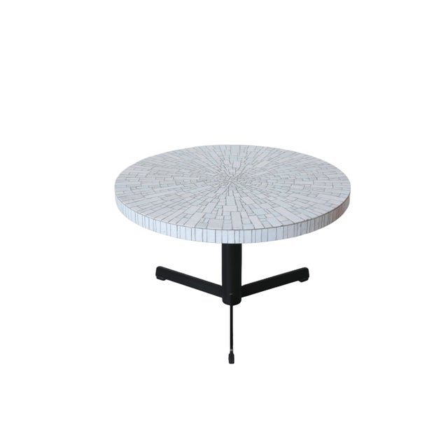Mid-Century Ceramic Mosaic Coffee Table attributed to Heinz Lilienthal, 1960s For Sale - Image 18 of 18