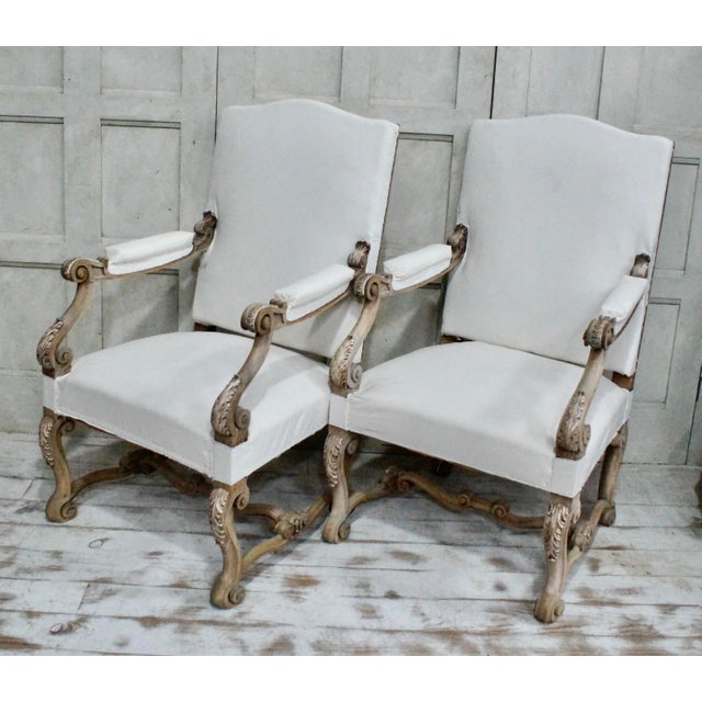 Antique Spanish Oak Carver Chairs, 1880s, Set of 2 For Sale - Image 13 of 13