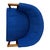 1970s Bright Blue Mid Century Lounge Chair For Sale - Image 5 of 7