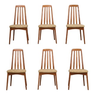 1960s Modern Teak Dining Chairs by Svegards Markaryd - Set of 6 For Sale