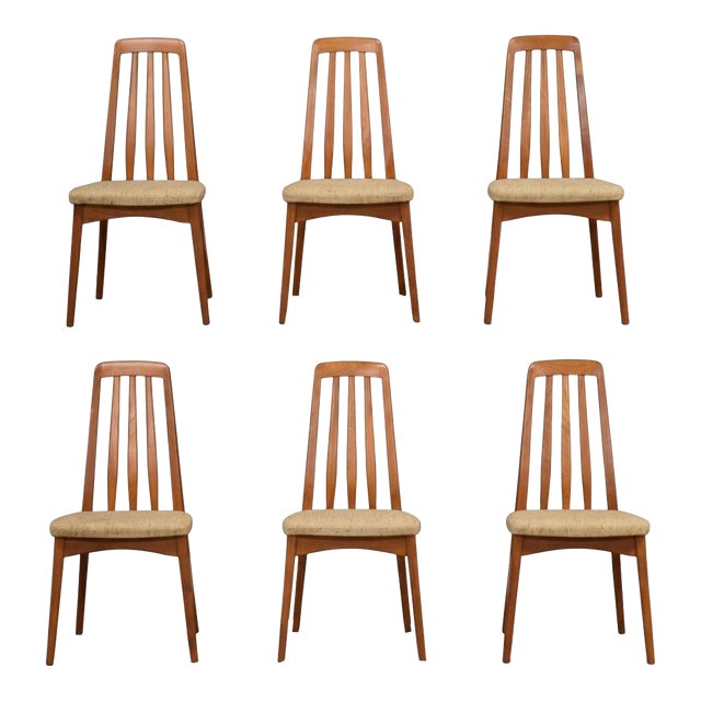 1960s Modern Teak Dining Chairs by Svegards Markaryd - Set of 6 For Sale