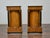 Mid 19th Century Pair of 19th Century Biedermeier Bedside Cabinets, Walnut and Ebonized Columns For Sale - Image 5 of 12