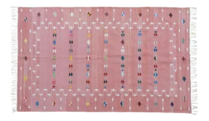 Shion Rug, 4x6, Blush