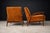 1950s Giuseppe Scapinelli Pair of Armchairs in Caviúna & Burnt Caramel Mohair Velvet, Brazil, 1950s For Sale - Image 5 of 17