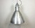 Silver Large Industrial Aluminium Pendant Light from Elektrosvit, 1960s For Sale - Image 8 of 18