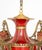 Art Deco Chinoiserie Style Six-Branch Chandelier For Sale - Image 9 of 9