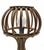 Louis Sognot Bamboo and Rattan Table Lamps in the style of Louis Sognot, Italy, 1960s, Set of 2 For Sale - Image 4 of 11