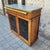 Bistrot De Paris Bar Cabinet in Cherry Wood, Zinc and Gilt Brass from Roche Bobois, France, 1980s For Sale - Image 12 of 18