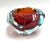 Mid-Century Modern Murano Glass Sommerso Diamond-Shaped Ashtray, 1960s For Sale - Image 3 of 11